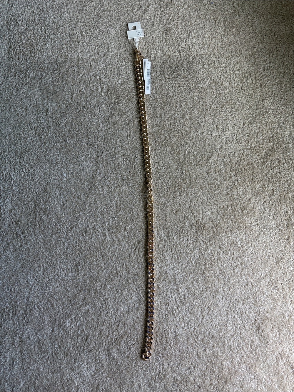 NWT Women’s Accessories Gold Chain Belt